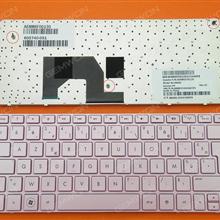 HP MINI 210-1000 PINK FRAME PINK FR AENM6F00130 NM6D HMB3330AQC05 Laptop Keyboard (OEM-B)