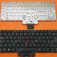 ThinkPad X100E BLACK FRAME BLACK(With Point stick) IT 45N2953 45N2988 MK84 Laptop Keyboard (OEM-B)