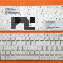 HP MINI 210-1000 WHITE FRAME WHITE FR 616416-051 HMB3330AQD05 AENM6F00140 Laptop Keyboard (OEM-B)