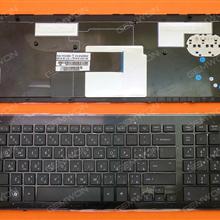HP PROBOOK 4720S BLACK FRAME BLACK AR V112130BS1 90.4GC07.S0A Laptop Keyboard (OEM-B)