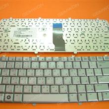 HP DV5-1000 SILVER AR QT6A NSK-H5J0A 9J.N8682.J0A AEQT6Q00220 9J.N8682.L0A AEQT6Q00210 AEQT6Q00010 MP-05583A06920   V071802LS1 Laptop Keyboard (OEM-B)