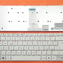 GATEWAY NV47H WHITE IT MP-10K26I0-4422 Laptop Keyboard (OEM-B)