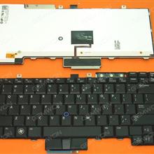 DELL Latitude E6400 E6410 E6500 E6510,Precision M2400 M4400 M4500 BLACK(Backlit,With Point stick) US NSK-DB101 0HT514 NSK-DB301 NSK-DB31D PK130AF2B05 V082025AS1 PK1303I0A50 Laptop Keyboard (OEM-A)