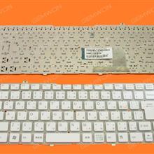 SONY VGN-FW WHITE(Without FRAME) Other Language 9J.N0U82.00J 148084511 Laptop Keyboard (OEM-B)