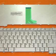 TOSHIBA A200 M200 SILVER GR NSK-TAP0G 9J.N9082.P0G KFRSBE124A Laptop Keyboard (OEM-B)