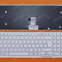 SONY VPC-EB WHITE FRAME WHITE (With foil) SP N/A Laptop Keyboard (OEM-B)