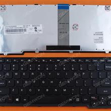LENOVO IdeaPad S206 BLACK FRAME BLACK WIN8(Compatible with S110) US N/A Laptop Keyboard (OEM-B)