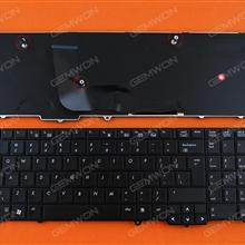 HP 8540W BLACK(Reprint Big Enter) US N/A Laptop Keyboard (Reprint)