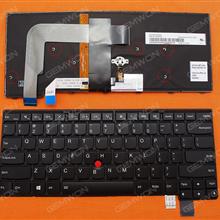 LENOVO YOGA 14 BLACK FRAME BLACK(Backlit,With 6 Screws For Win8) US N/A Laptop Keyboard (OEM-B)