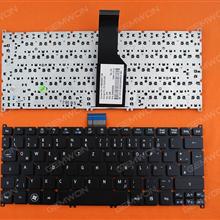 Acer S3-951 S3-391 S5-391 V5-171 Aspire One 725 756 TravelMate B1 BLACK(Frosted keycap) GR N/A Laptop Keyboard (OEM-B)