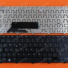 DELL Inspiron M101z BLACK FRAME BLACK(Without Foil) SP N/A Laptop Keyboard (OEM-B)