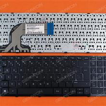 HP Pavilion 15-e 15-n 250 G3 255 G3 256 G3 GLOSSY FRAME BLACK(Win8) PO PK1314D1A00 9Z.N9HSC.606 Laptop Keyboard (OEM-A)