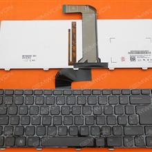 DELL Vostro 3550/XPS L502 New Inspiron 14R/Inspiron N4110 M4110 N4050 M4040 N411Z BLACK FRAME BLACK(Backlit) UK NSK-DX0BW 9ZN5XBW00U 0N76J4 NSK-DX0BQ Laptop Keyboard (OEM-B)