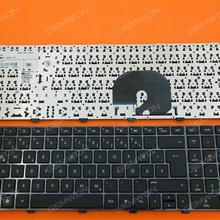 HP DV7-6000 BLACK FRAME BLACK GR HPMH-634016-041 634016-041 NSK-HJ0US SN5111 SG-46200-2DA Laptop Keyboard (OEM-B)