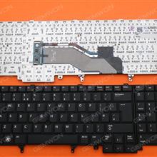 DELL Latitude E6520 BLACK(With Point stick) UK DW0UC 9Z.N5NUC.00U NSK-DW0UC PK130FH1A12 07JJNH Laptop Keyboard (OEM-B)