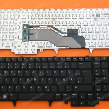 DELL Latitude E6520 BLACK(With Point stick) GR DW0UC 9Z.N5NUC.00G PK130FH1A11 0J8NYG Laptop Keyboard (OEM-B)