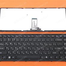 SONY VPC-EG BLACK FRAME BLACK RU SF0SW 9Z.N7ASW.00R 148969761 Laptop Keyboard (OEM-B)