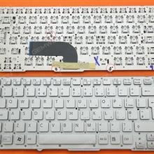 SONY VPC-SD VPC-SB SILVER(For Backlit version) UK 9Z.N6BBF.10U SD1BF 148950281 Laptop Keyboard (OEM-B)