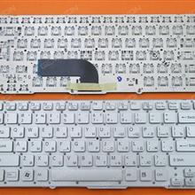 SONY VPC-SD VPC-SB SILVER(For Backlit version) RU 9Z.N6BBF.10R SD1BF 148950161 148950141 Laptop Keyboard (OEM-B)