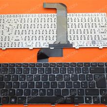 DELL Vostro 3550/XPS L502/New Inspiron 14R/Inspiron N4110 M4110 N4050 M4040 N5050 M5050 M5040 N5040 N411Z BLACK FRAME BLACK FR NSK-DX0SW 032J3M 9Z.N5XSW.00F Laptop Keyboard (OEM-B)
