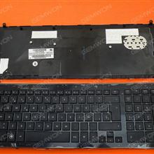 HP PROBOOK 4720S BLACK FRAME BLACK SP NSK-HN1SW 9ZN4LSW10S MP-09K16E0-4421 90.4GL07.C0S Laptop Keyboard (OEM-B)