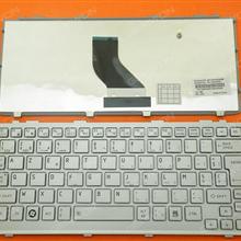 TOSHIBA NB305 Series SILVER BE MP-09K56B06698 Laptop Keyboard (OEM-B)