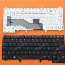 DELL Latitude E6420 E5420 E6220 E6320 E6430 BLACK(Without Point stick) BR NSK-DVAUF 0FPVVH 55010NE00-035-G Laptop Keyboard (OEM-B)