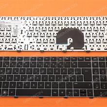 HP DV7-6000 BLACK FRAME BLACK PO HJ0US 9Z.N2ZUS.006 634016-131 SN5111 SG-46200-2PA 639396-131 Laptop Keyboard (OEM-B)