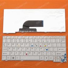 LENOVO S10-2 WHITE(Life pop) US N/A Laptop Keyboard (OEM-B)