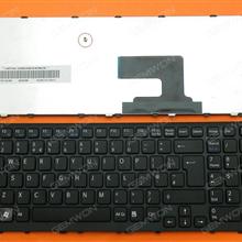 SONY VPC-EH BLACK FRAME BLACK UK 9Z.N5CSQ.20U SB2SQ 148971011 HK1 Laptop Keyboard (OEM-B)