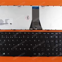 LENOVO G50-70 BLACK FRAME BLACK(For Win8) BR N/A Laptop Keyboard (OEM-B)