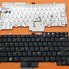 DELL Latitude E6400 E6410 E6500 E6510,Precision M2400 M4400 M4500 BLACK(With Point stick,OEM) US NSK-DBC01 PK130AF2A00 Laptop Keyboard (OEM-A)