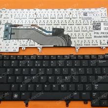 DELL Latitude E6420 E5420 E6220 E6320 E6430 BLACK(With Point stick) US PK130FN1A05 NSK-DV0UC 0C7FHD MP-10F53US6698 Laptop Keyboard (OEM-B)