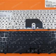 HP DV6-6000 BLACK FRAME BLACK IT MH-634139-061 9Z.N6DUS.00E NSK-HW0US 640436-061 V122603AK1 Laptop Keyboard (OEM-B)