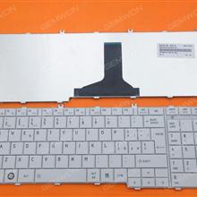TOSHIBA Satellite C650 C660 L650 L670 L675 L675D WHITE IT NSK-TN1SC 0E 9Z.N4WSC.10E PK130CK1C14 Laptop Keyboard (OEM-B)