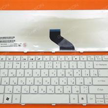 GATEWAY NV49C/Packard Bell EasyNote NM85 NM87 WHITE RU NSK-AM40R 9Z.N1P82.40R Laptop Keyboard (OEM-B)