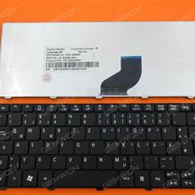 ACER Aspire ONE D260/GATEWAY LT21 BLACK GR NSK-AS40G 9Z.N3K82.40G PK130D34A09 MP-09H26D0-6984 PK130D32A09 9Z.N3K82.Q0G AEZH9G00010 ZH9 KB.I100A.069 Laptop Keyboard (OEM-B)