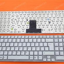 SONY VPC-EB WHITE(Without FRAME,Without foil) PO 148793481 V111678BPT 550102M43-203-G Laptop Keyboard (OEM-B)