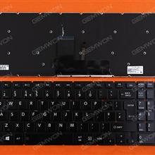 TOSHIBA  L50-B S50-B L50D-B L50T-B L50DT-B L55(D)-B S55-B S55T-B S55D-B  GLOSSY (Without FRAME,Backlit,For Win8 ) UK 9Z.NBCBQ.00U　V90BQ 0U Laptop Keyboard (OEM-B)