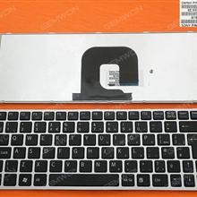 SONY VPC-YA VPC-YB SILVER FRAME BLACK UK 9Z.N5USW.00U SC0SW A1807421A Laptop Keyboard (OEM-B)