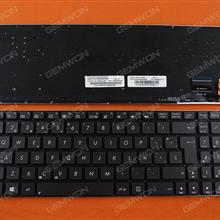 ASUS UX51 GRAY(Backlit,without FRAME,For Win8) SP NSK-UPH0S  9Z.N8BBU.H0S Laptop Keyboard (OEM-B)