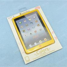 Soft Silicone Case Cover Skin for iPad mini yellow Case N/A