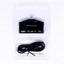 HDTV Adapter And OTG Card Reader For Galaxy S3/S4/Note2,Black Charger & Data Cable N/A