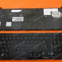 HP PROBOOK 4520S BLACK FRAME BLACK SP MP-09K16ED-4423 V112130AK1 90.4GK07.S0W Laptop Keyboard (OEM-B)