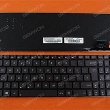 ASUS UX51 GRAY(Backlit,without FRAME,For Win8) UK 9Z.N8BBU.H0U  NSK-UP Laptop Keyboard (OEM-B)