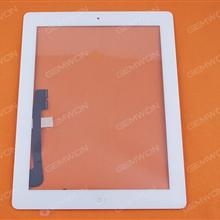 Touch Screen For iPad 4,WHITE OEM TP+ICIPAD 4 821-1698