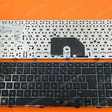 HP DV6-6000 BLACK FRAME BLACK TR NSK-HW0US 9Z.N6DUS.00T MH-634139-141 640436-141 Laptop Keyboard (OEM-B)
