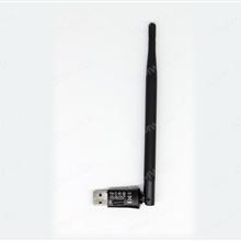 Wireless USB Adapter USB 802.11N 150Mbps,Black Network N/A