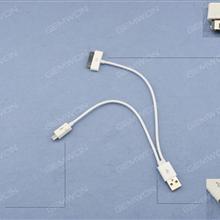 One divides into third USB Date Cable Charger & Data Cable N/A