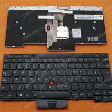 ThinkPad T430 T530 X230 BLACK (Backlit For Win8) SP N/A Laptop Keyboard (OEM-B)